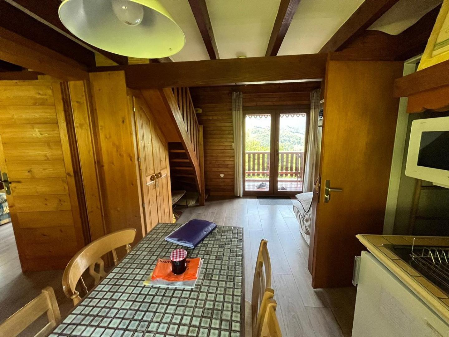 Chalet Bois Vue Panoramique : 2 Logements Et Sauna Bussang Extérieur photo
