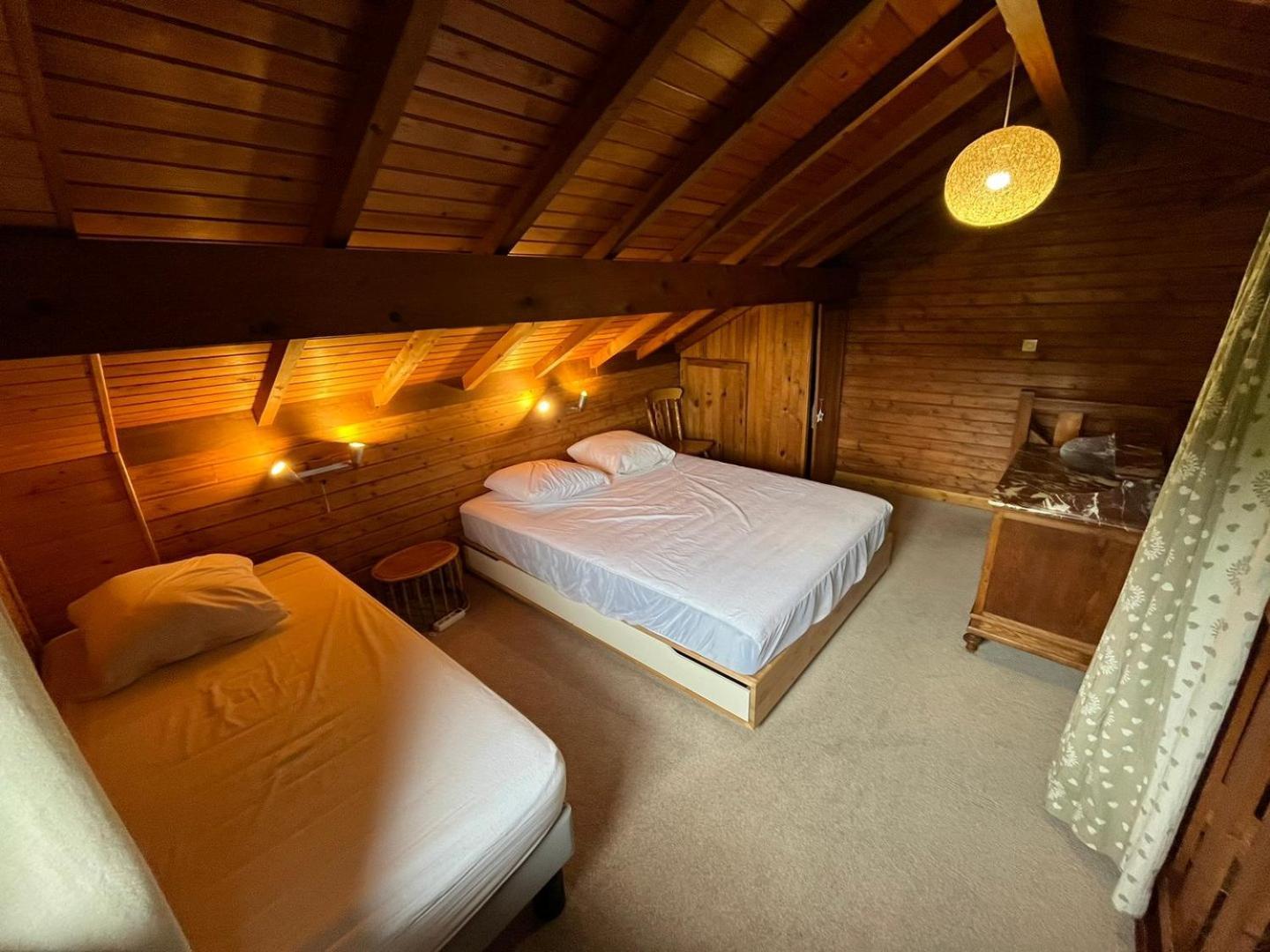Chalet Bois Vue Panoramique : 2 Logements Et Sauna Bussang Extérieur photo